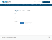 Tablet Screenshot of central.efexhost.com