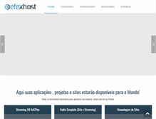 Tablet Screenshot of efexhost.com